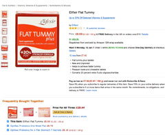 Flat Tummy Plus website